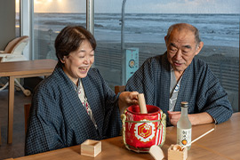 画像：ミニ樽セット